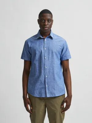 SEL16079053 Reg New Linen Short Sleeve