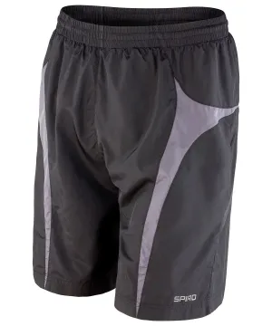 Spiro micro-lite team shorts | Black/Grey