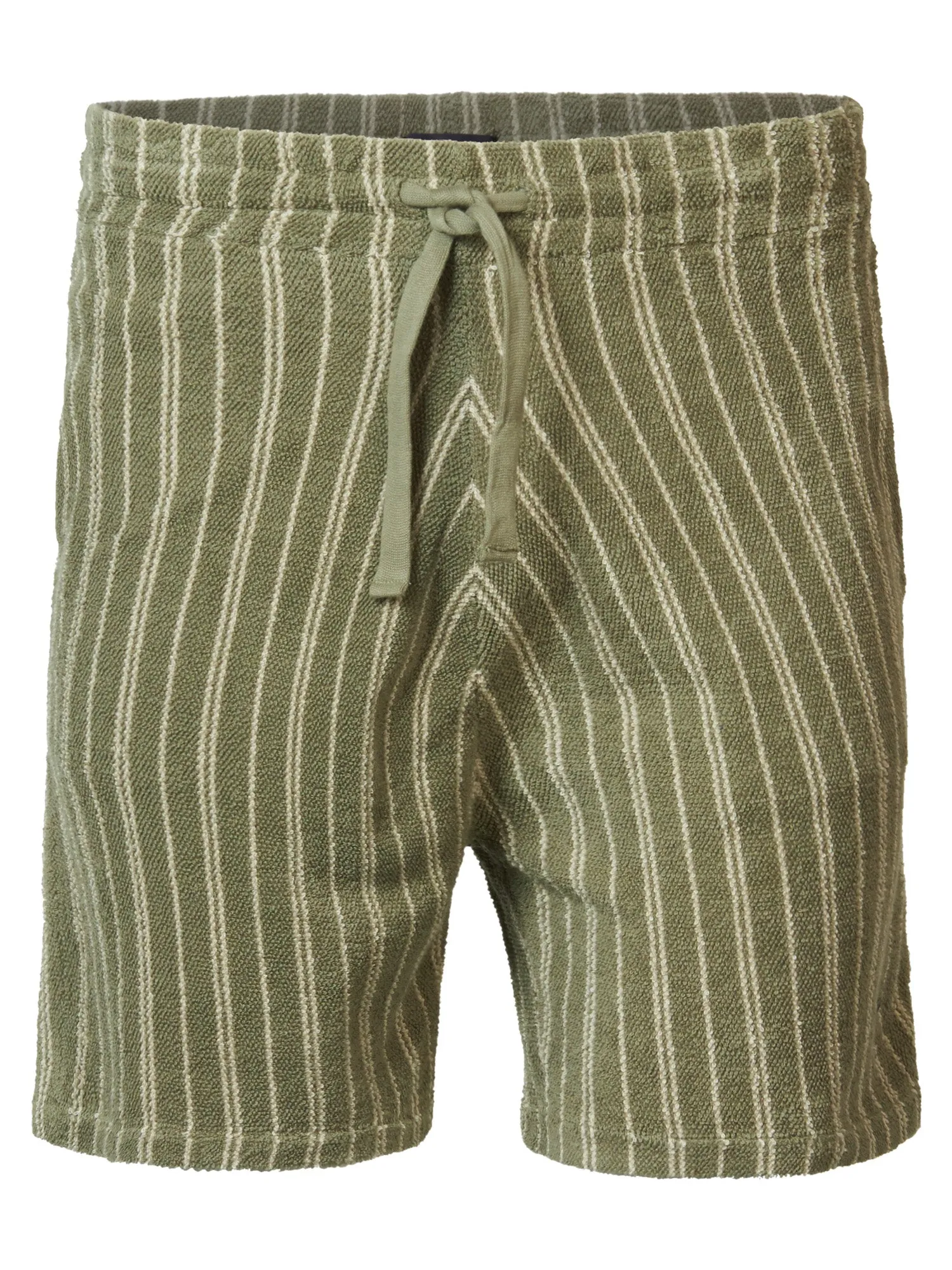 Striped Jogging Shorts Pearl