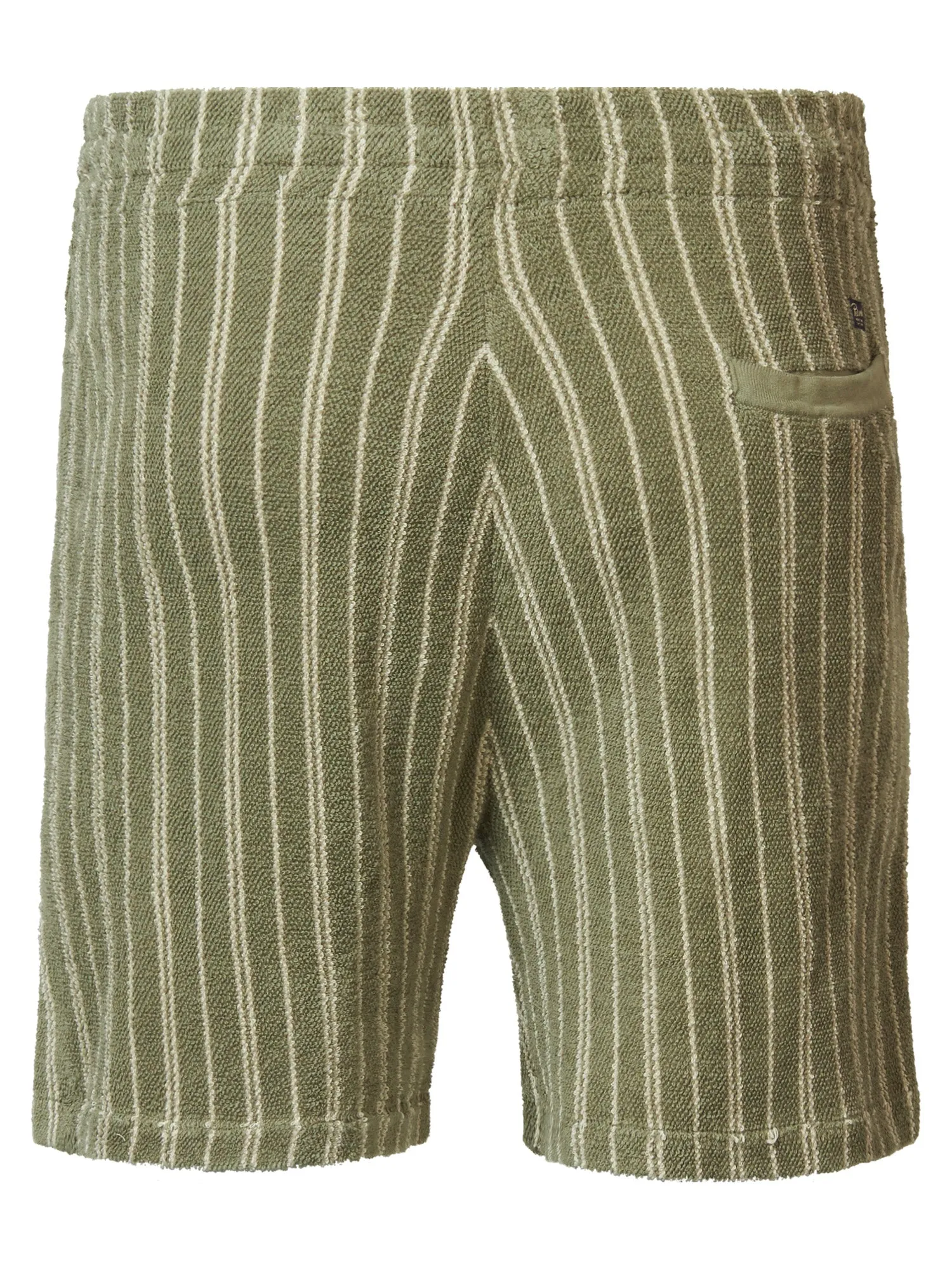 Striped Jogging Shorts Pearl