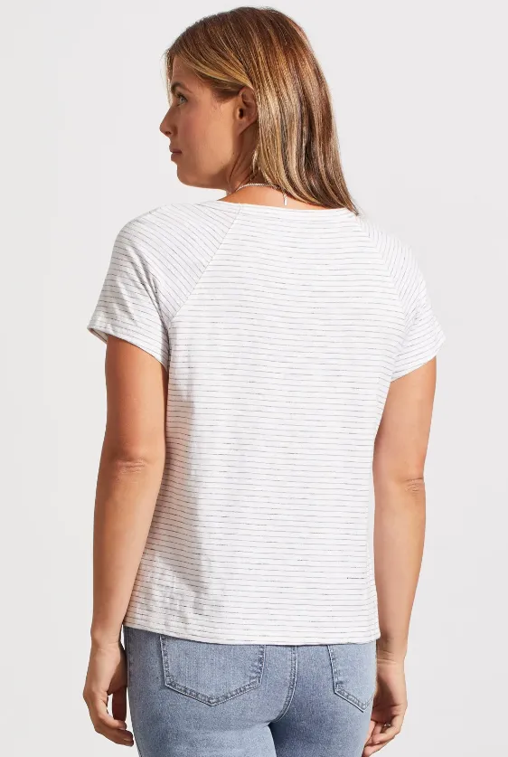 TOP - SHORT SLEEVE RAGLAN TOP