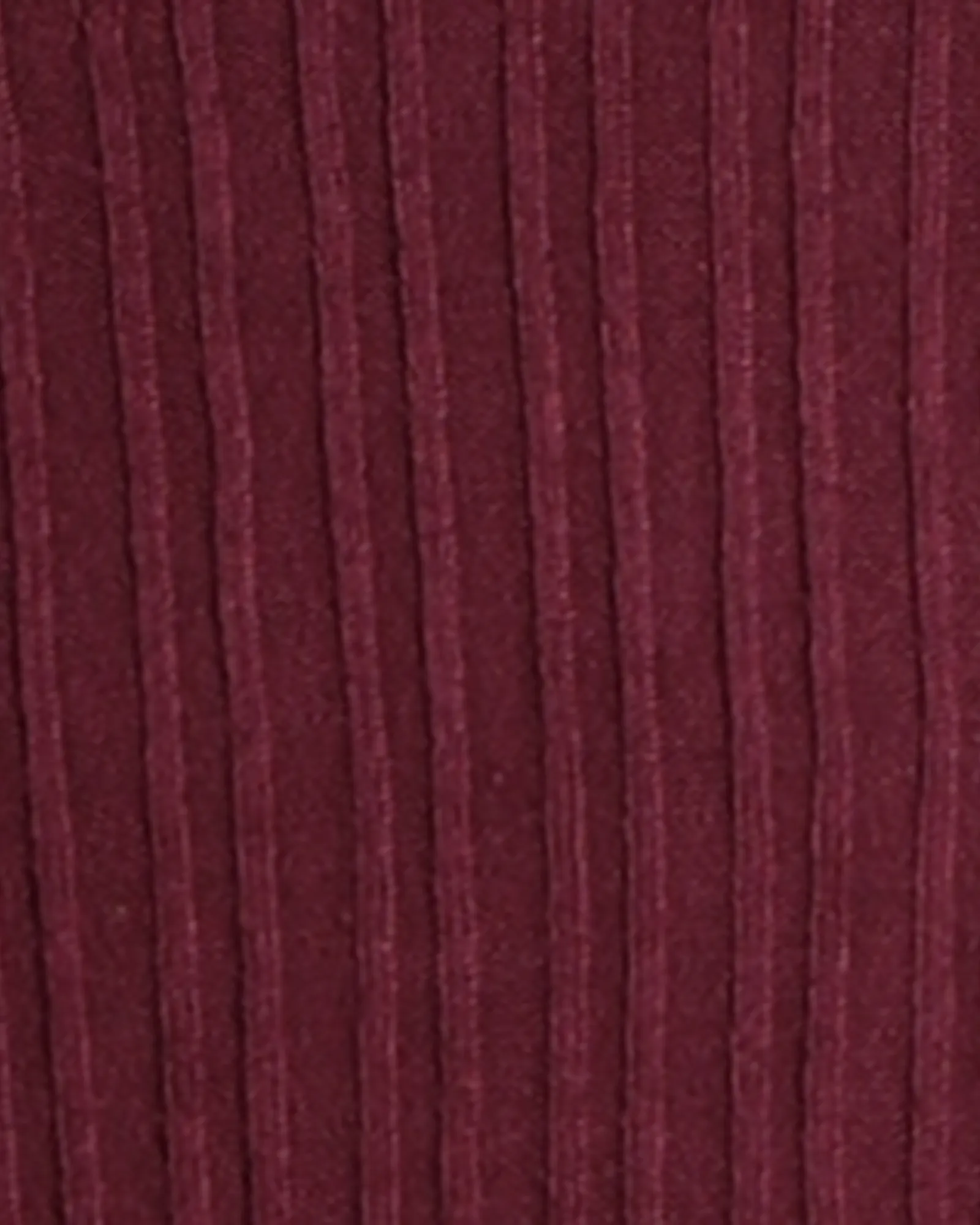 Trixie Ribbed High-Low Sweater | Burgundy