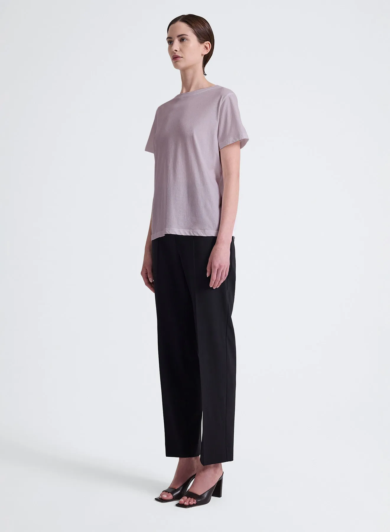 Verte Organic Cotton Tee - Pearl