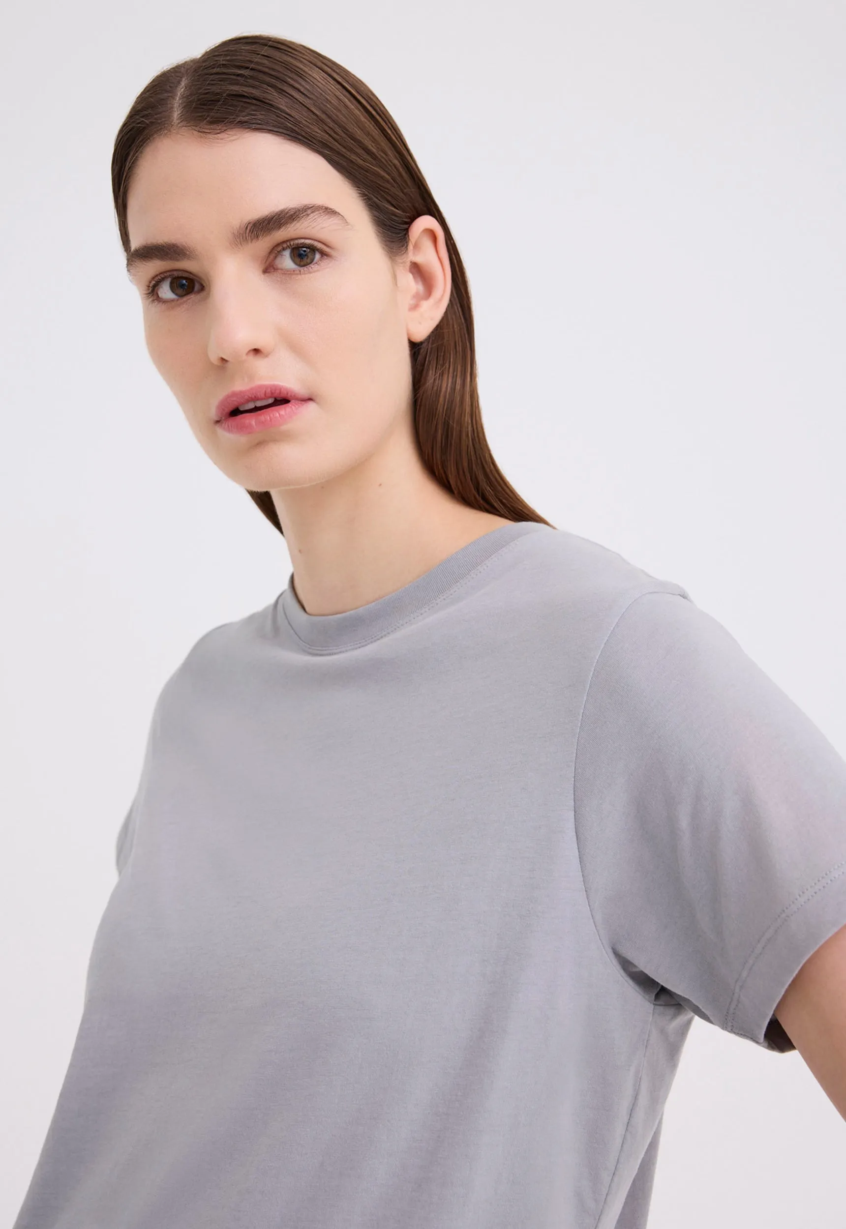 Verte Tee - Oxide Grey