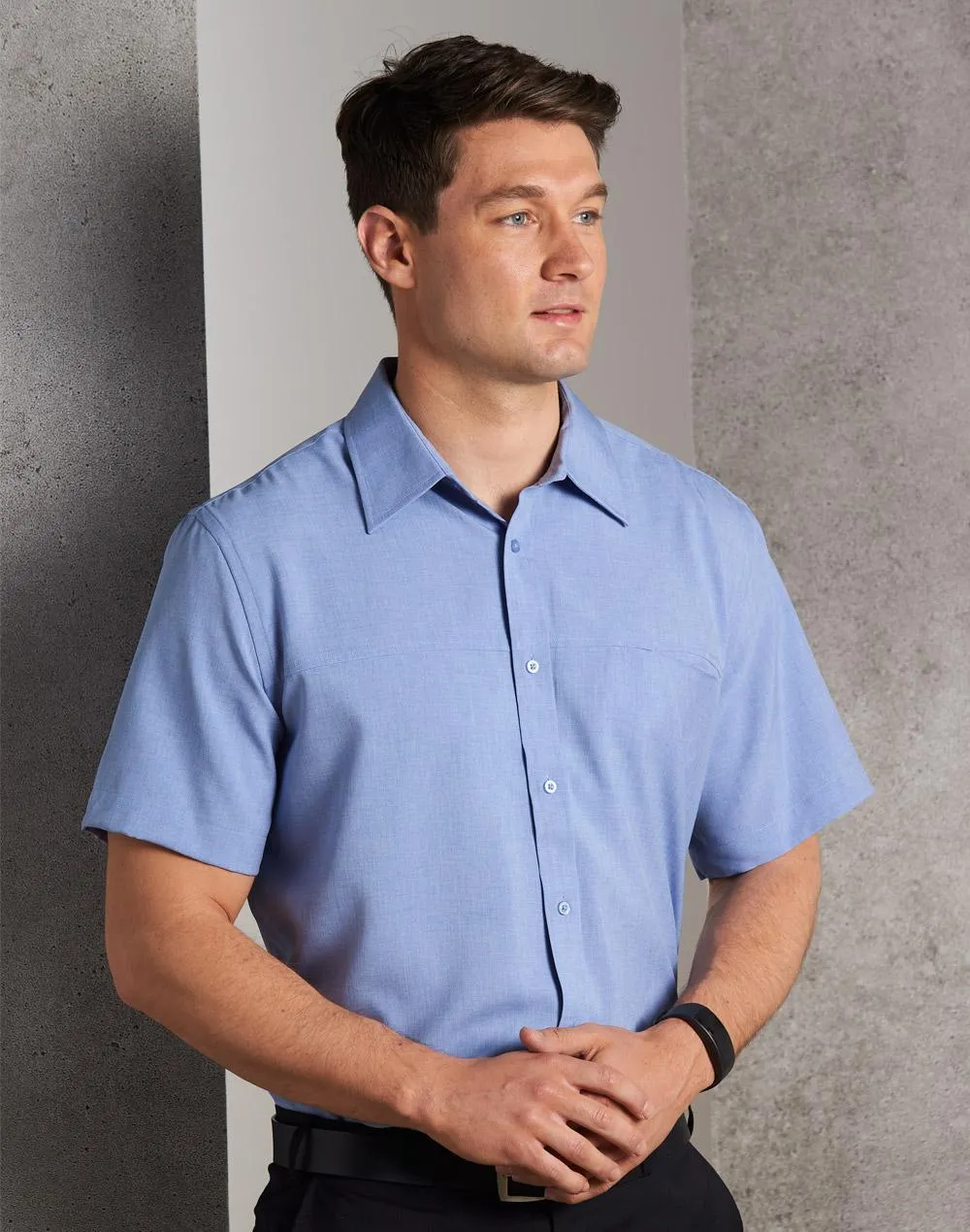 Winning Spirit Men's CoolDry Short Sleeve Shirt (M7600S)
