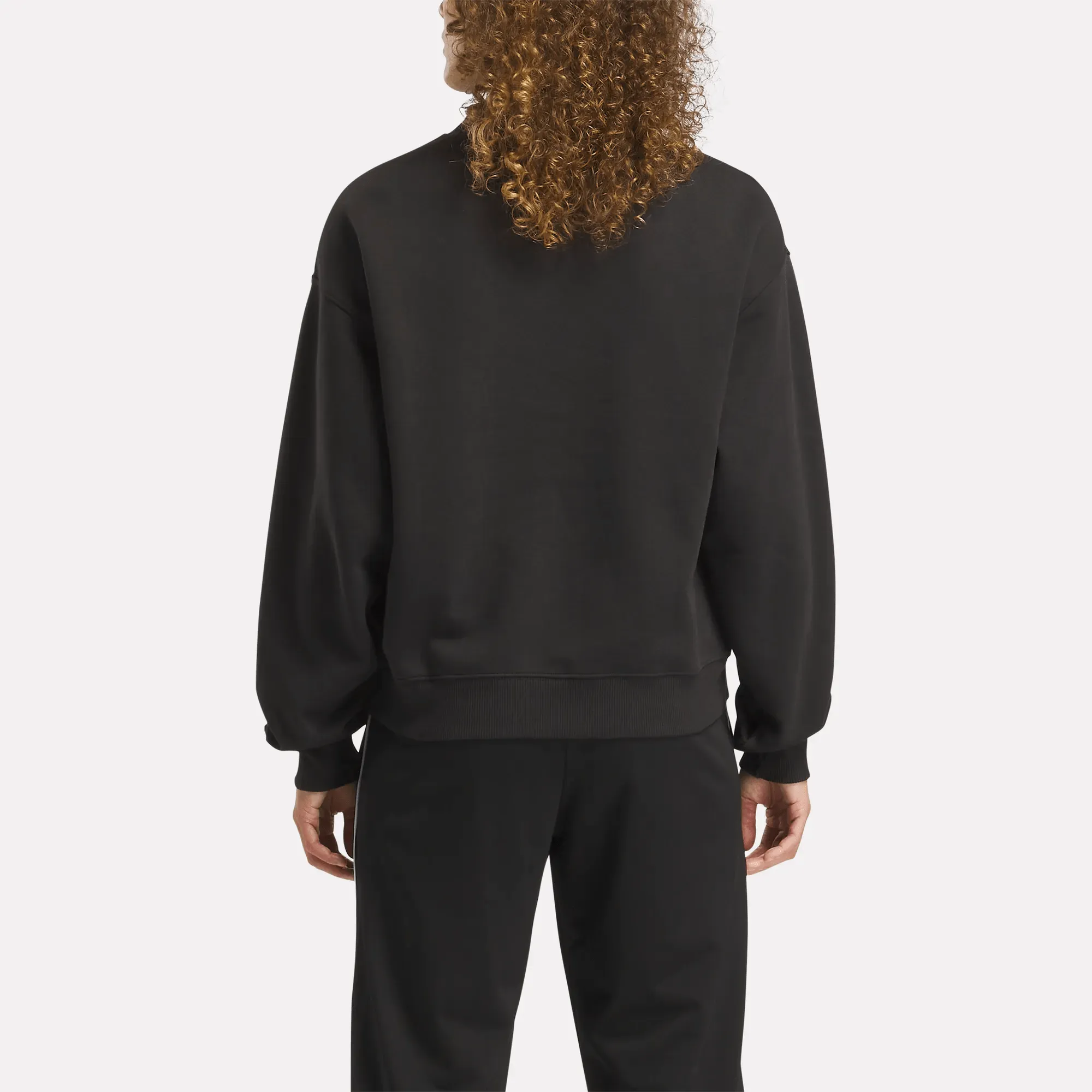 Women's Reebok Identity SL Fleece Mock Neck Top